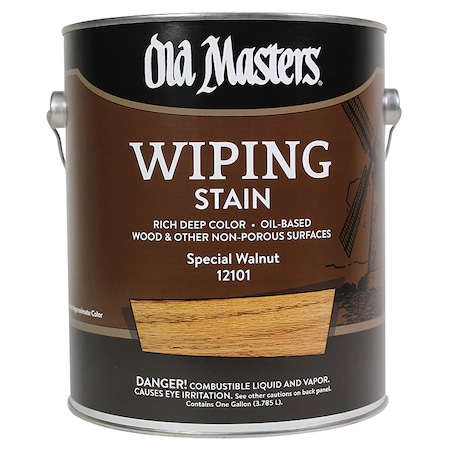 Old Masters 1 Gal Special Walnut Oil-Based Wiping Stain 12101